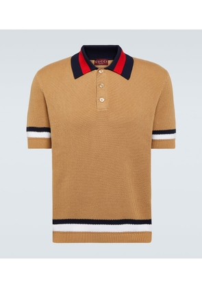 Gucci Cotton piqué polo shirt