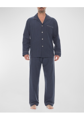 Men's Citified Flannel Pajama Set