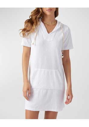 Riviera Terry Cloth Poncho Dress