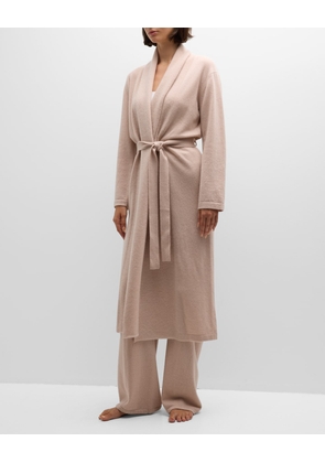 Cashmere Shawl-Collar Robe