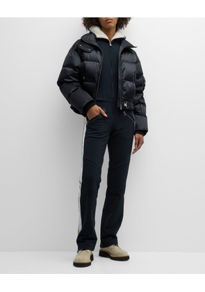 Amala Puffer Jacket with Detachable Catsuit