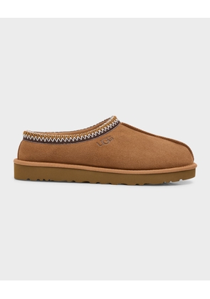 Men's Tasman Shearling Suede Mule Slipper