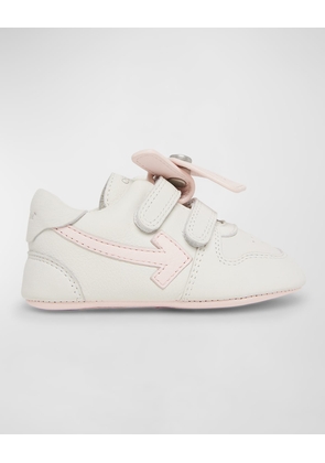 Girl's Mini Out Of Office Leather Sneakers, Baby