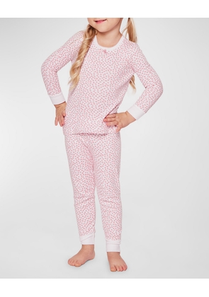 Kid's Pima Cotton Snug Fit Pajama Set, Size 2-14