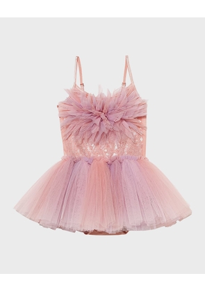 Girl's Bebe Crescent Moon Tutu Dress, Size 6M-24M