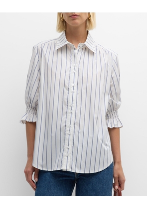 Sirena Striped Cotton Shirt