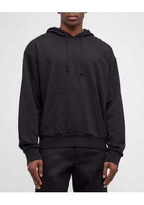 Men's Embossed Logo Hoodie