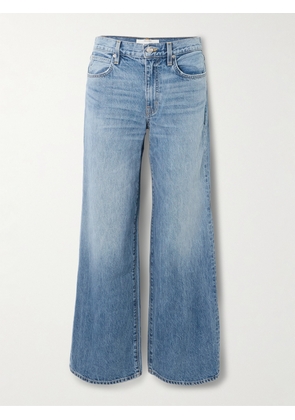 SLVRLAKE - Selena Mid-rise Wide-leg Jeans - Blue - 23,24,25,26,27,28,29,30,31,32