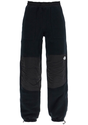 retro denali fleece sports pants. - L Black