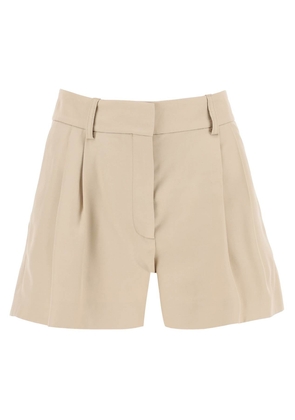 tailored short pants - 44 Beige