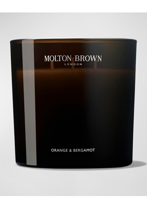 Orange and Bergamot Luxury Scented 3-Wick Candle, 21.16 oz.