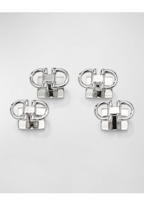 Men's Stainless Steel Horse Bit Shirt Studs