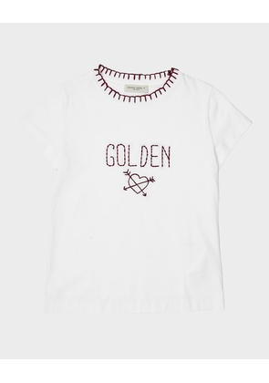 Girl's Journey Embroidered T-Shirt, Size 4-10