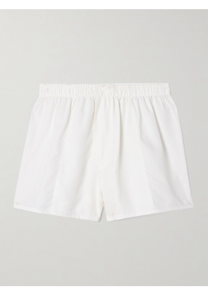 CDLP - Tencel™️ Lyocell Pajama Shorts - White - EU 34,EU 36,EU 38,EU 40,EU 42,EU 44