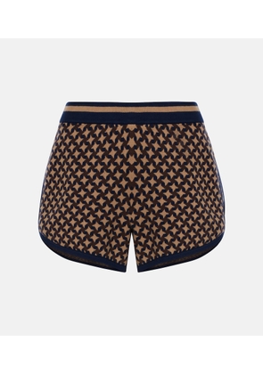 The Upside Interstella Pierre jacquard shorts