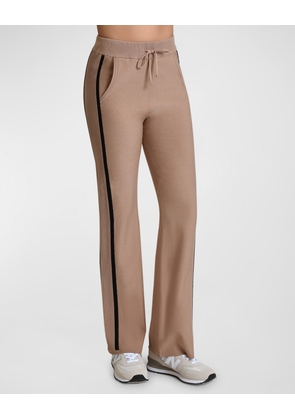 Portola Rib-Knit Drawstring Pants