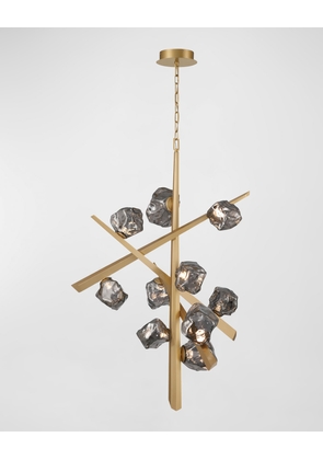 Thorah 10-Light LED Golden Chandelier