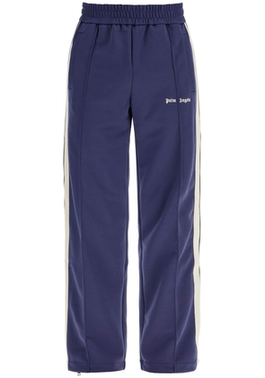 contrast band joggers with track in - L Blue