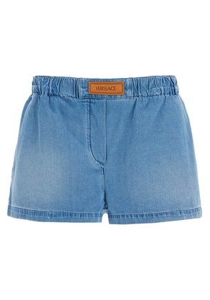 lightweight denim shorts for men - 27 Blue