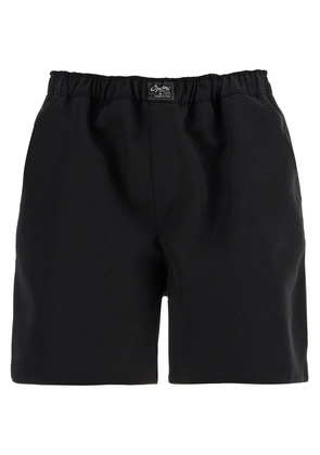 twill boxer shorts for men - M Black