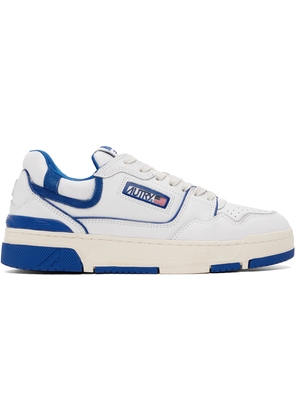 AUTRY White & Blue CLC Sneakers