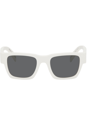 Prada Eyewear White Square Sunglasses