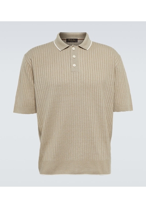 Loro Piana Linen polo shirt