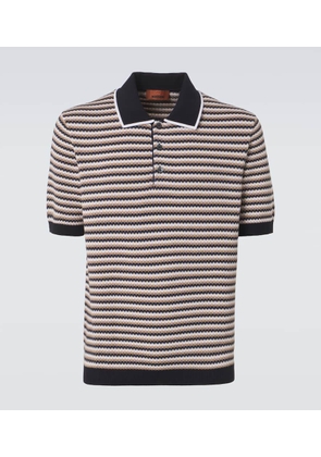 Missoni Zigzag cotton polo shirt