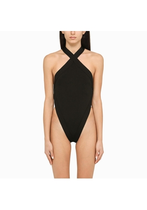 Saint Laurent Knitted Backless Bodysuit