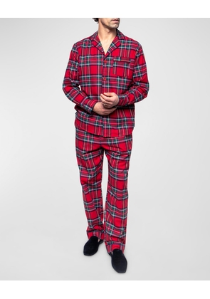 Men's Tartan Plaid Pajama Set