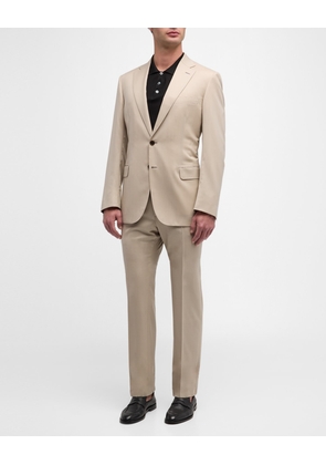 Men's Twill Wool Suit