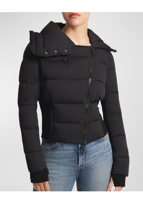 Asymmetrical Puffer Jacket