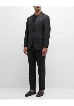 Men's Wool Houndstooth Suit