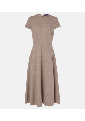 Ralph Lauren Collection Wool and silk blend midi dress