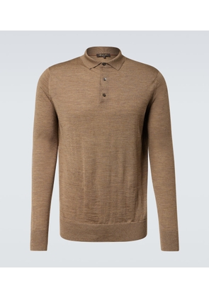 Loro Piana Virgin wool polo sweater