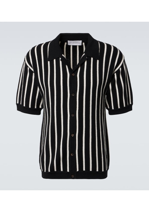 King & Tuckfield Striped wool shirt