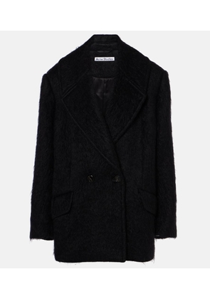 Acne Studios Opeala wool and mohair-blend coat