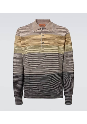 Missoni Striped wool polo sweater