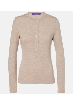 Ralph Lauren Collection Wool Henley shirt