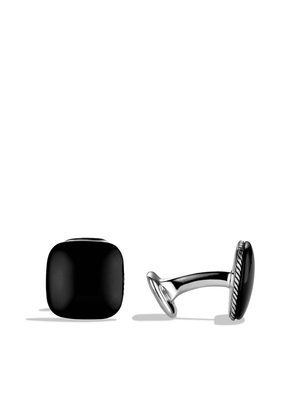 Men's Streamline Cuff Links with Black Onyx