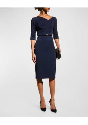 Jackie 3/4-Sleeve Sheath Dress