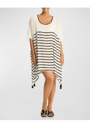 Amalfi Striped Kaftan Coverup