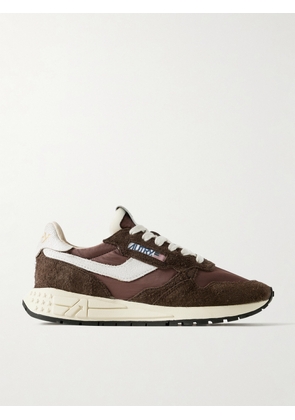 Autry - Reelwind Low Suede And Shell Sneakers - Brown - IT35,IT36,IT37,IT38,IT39,IT40,IT41,IT42