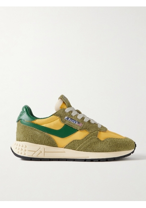 Autry - Reelwind Low Suede, Leather And Shell Sneakers - Green - IT35,IT36,IT37,IT38,IT39,IT40,IT41,IT42