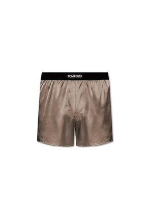 Tom Ford Silk Boxers With Logo