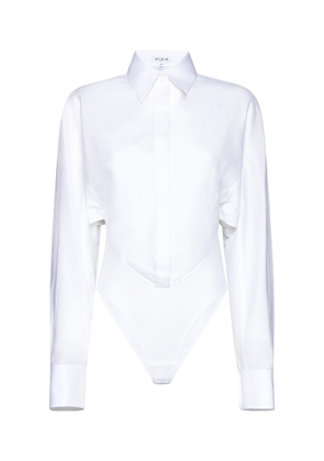 Alaia Layered Shirt Bodysuit