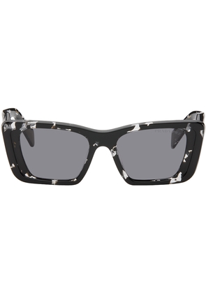 Prada Eyewear Black Symbole Sunglasses