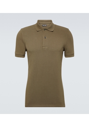 Tom Ford Cotton pique polo shirt