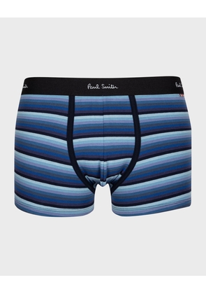 Men's Wall Stripe Organic Cotton Trunks