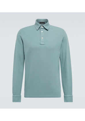 Loro Piana Cotton piquÃ© polo shirt